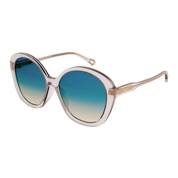 NEW  CHLOE SUNGLASSES PINK WOMEN EYEWEAR CHLOE CH0081S 003 - Picture 1 of 3